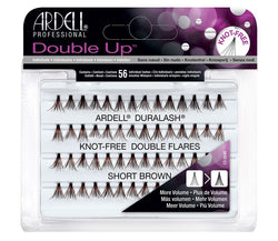 Ardell- KNOT- FREE DOUBLE INDIVIDUALS - SHORT (BROWN)