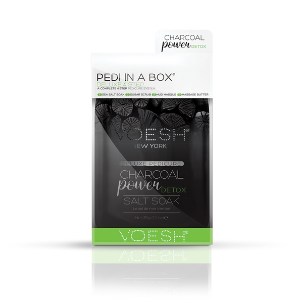 Voesh 4in1 Pedi Box- Charcoal Power Detox