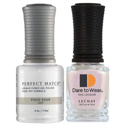 Perfect Match Gel & Lacquer Duo Set- Pisco Sour