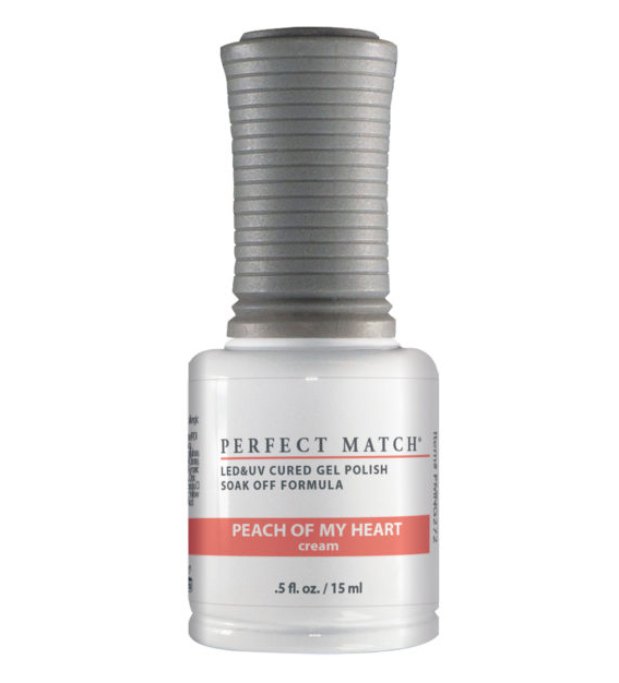 Perfect Match Gel & Lacquer Duo Set-Peach of My Heart