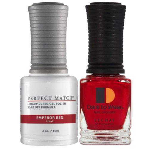 Perfect Match Gel & Lacquer Duo Set- Emperor Red