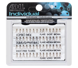 Ardell- KNOT-FREE INDIVIDUALS COMBO PACK - BROWN