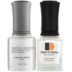 Perfect Match Gel & Lacquer Duo Set- Flawless White
