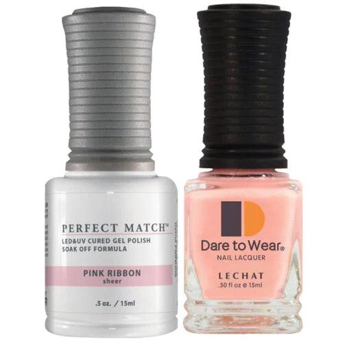 Perfect Match Gel & Lacquer Duo Set- Pink Ribbon