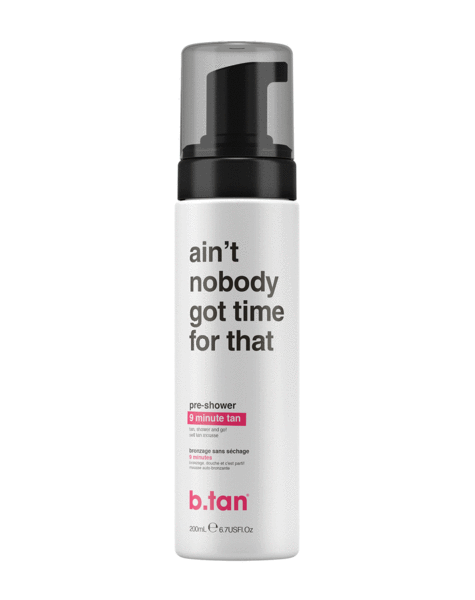 b.tan - ain't nobody got time for that and tan mitt gift set