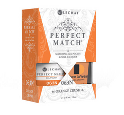 Perfect Match Gel & Lacquer Duo Set- Orange Crush