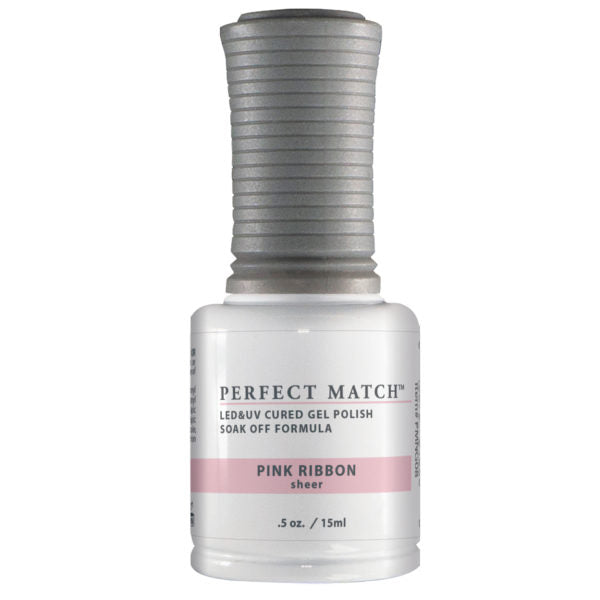 Perfect Match Gel & Lacquer Duo Set- Pink Ribbon