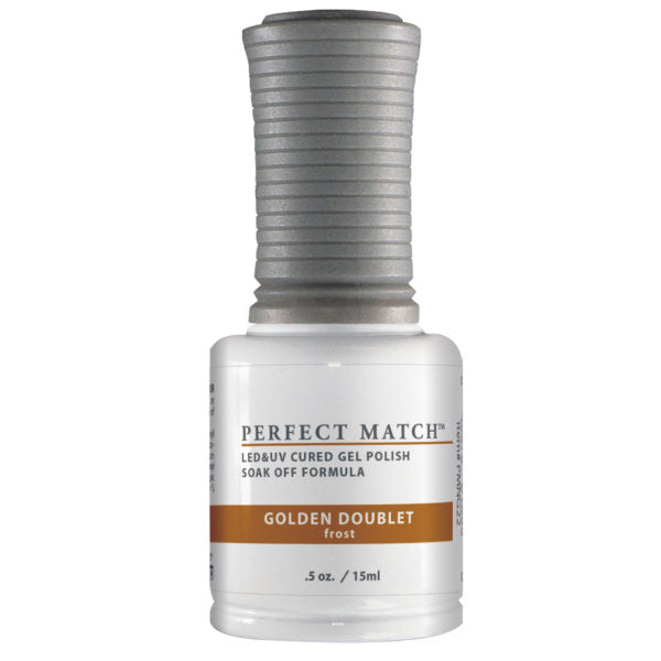 Perfect Match Gel & Lacquer Duo Set- Golden Doublet