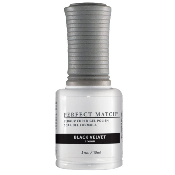 Perfect Match Gel & Lacquer Duo Set- Black Velvet