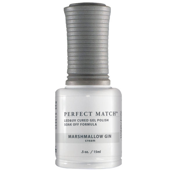 Perfect Match Gel & Lacquer Duo Set- Marshmallow Gin