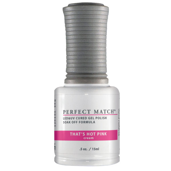 Perfect Match Gel & Lacquer Duo Set- That's Hot Pink