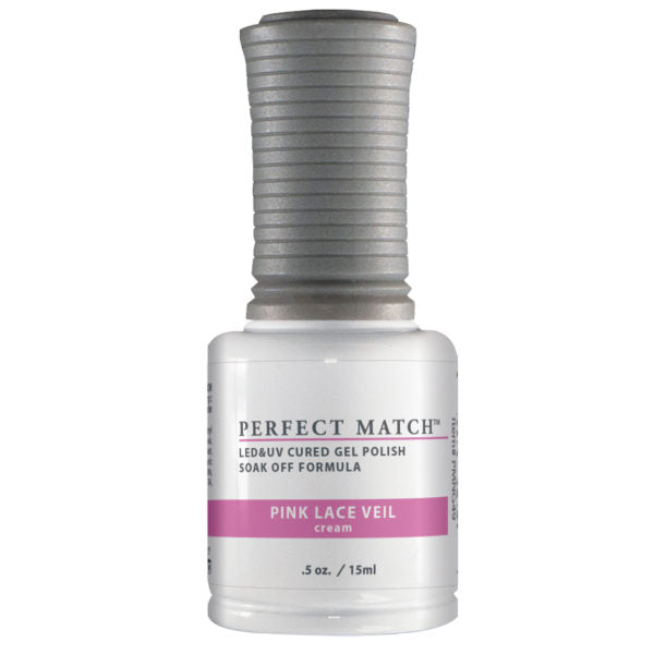 Perfect Match Gel & Lacquer Duo Set- Pink Lace Veil