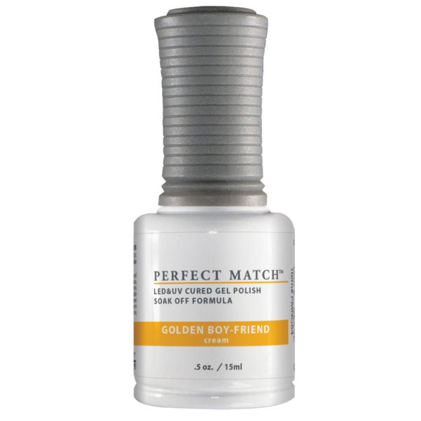 Perfect Match Gel & Lacquer Duo Set- Golden Boy-Friend