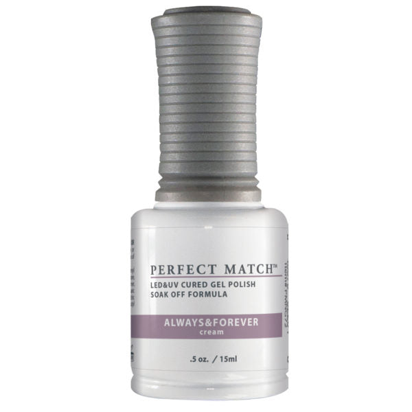 Perfect Match Gel & Lacquer Duo Set- Always & Forever