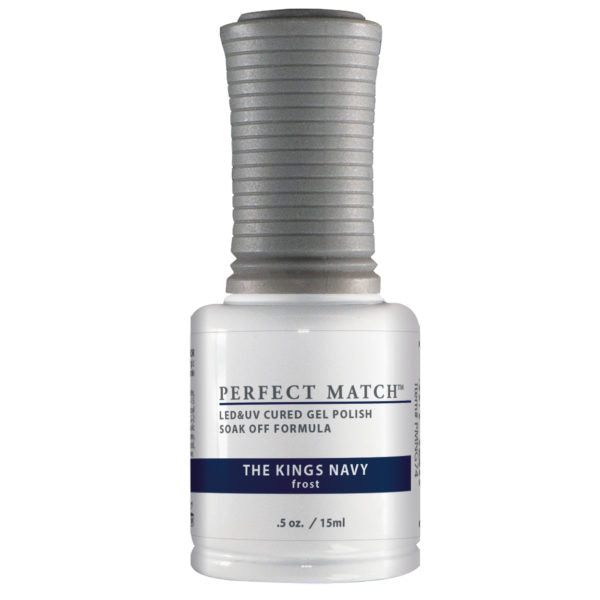 Perfect Match Gel & Lacquer Duo Set- The King's Navy