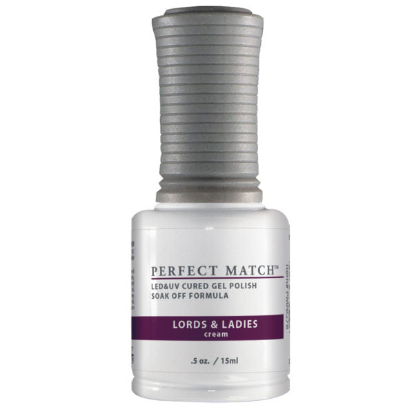 Perfect Match Gel & Lacquer Duo Set- Lords & Ladies