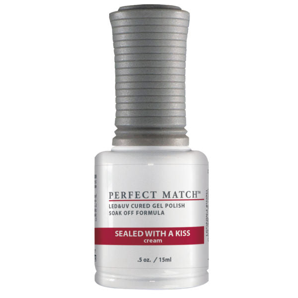 Perfect Match Gel & Lacquer Duo Set- Sealed with a Kiss