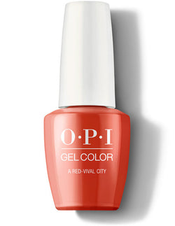 OPI Gelcolor- A RED-VIVAL CITY