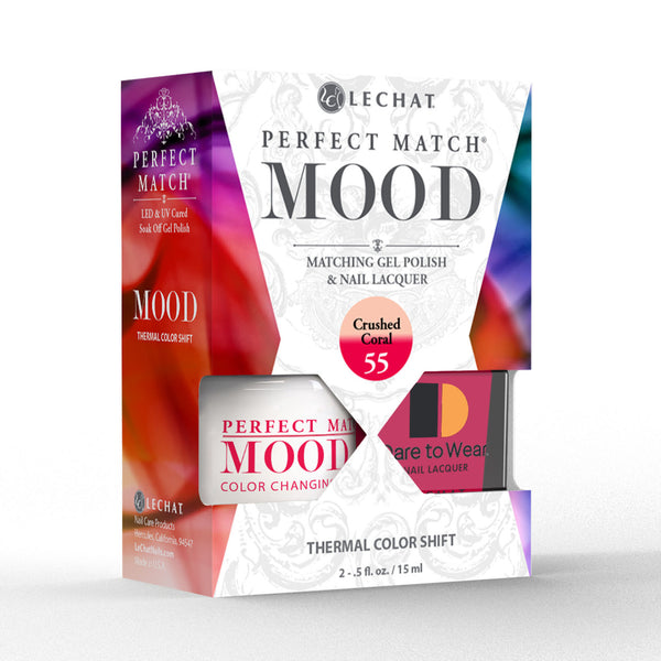 Perfect Match Gel & Lacquer Duo Mood- Crushed Coral