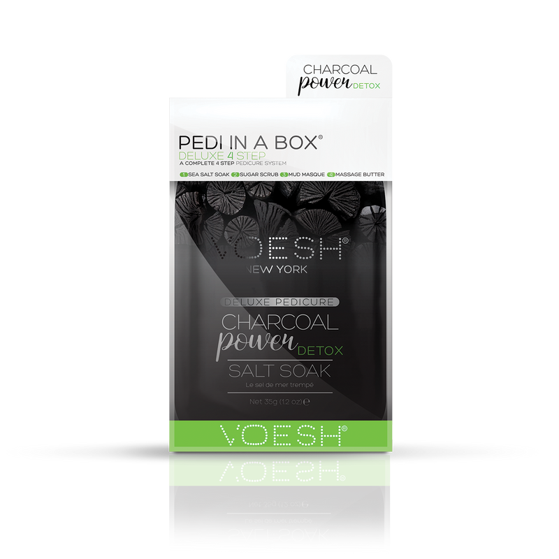 Voesh 4in1 Pedi Box- Charcoal Power Detox