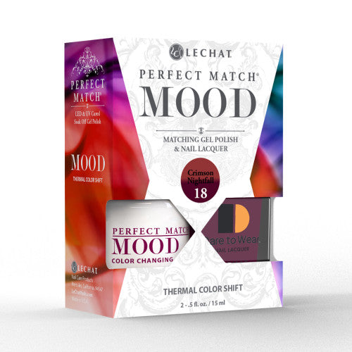 Perfect Match Gel & Lacquer Duo Mood- Crimson Nightfall