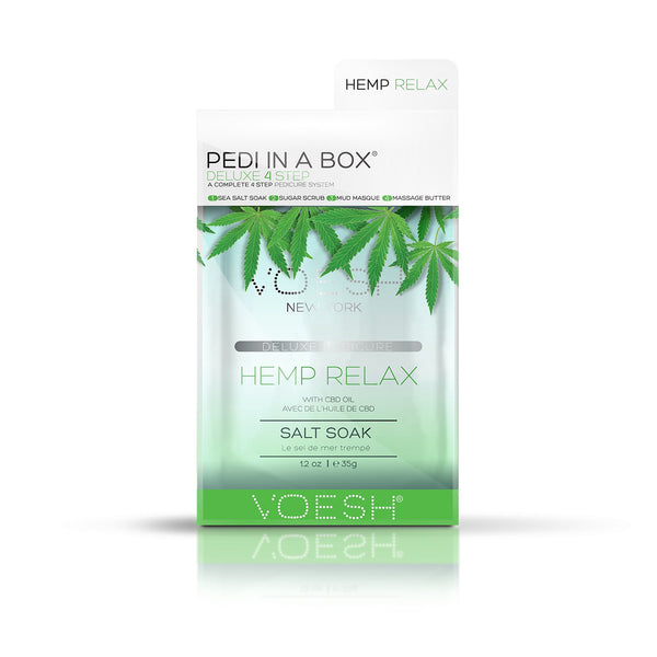 Voesh 4in1 Pedi box- Hemp Relax