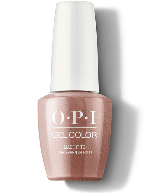OPI Gelcolor- MADE IT TO THE SEVENTH HILL!