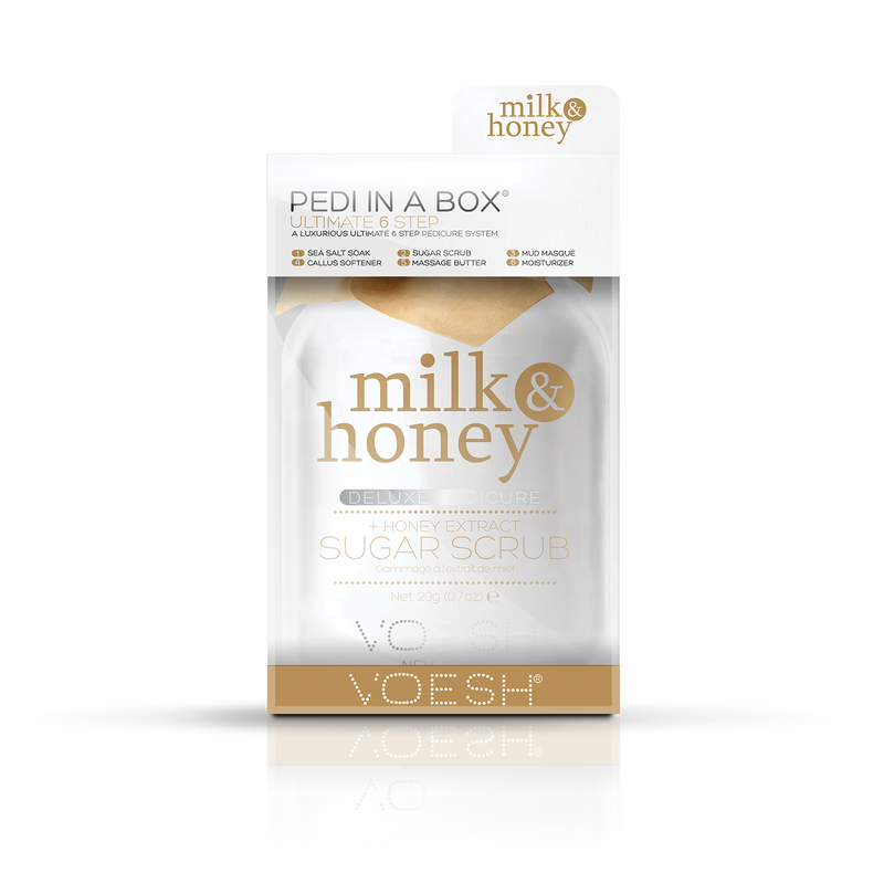 Voesh 6in1 Pedi box- Milk & Honey