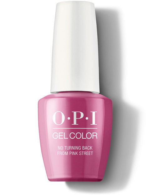 OPI Gelcolor- NO TURNING BACK FROM PINK STREET