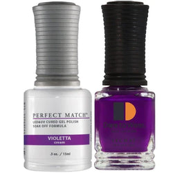 Perfect Match Gel & Lacquer Duo Set- Violetta