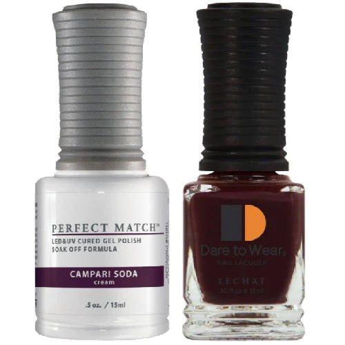 Perfect Match Gel & Lacquer Duo Set- Campari Soda