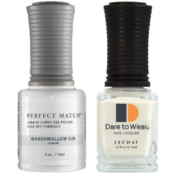 Perfect Match Gel & Lacquer Duo Set- Marshmallow Gin