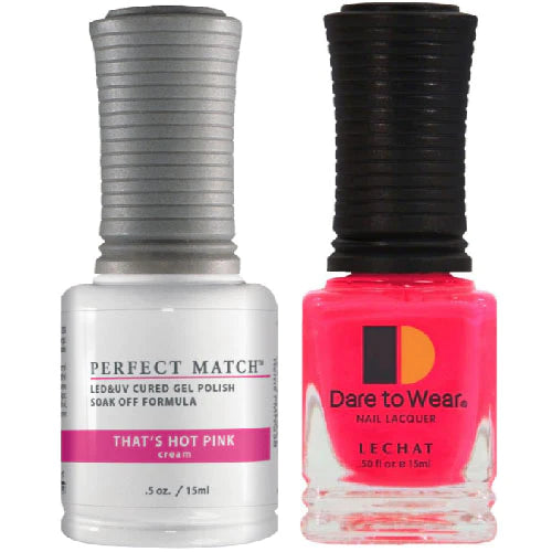 Perfect Match Gel & Lacquer Duo Set- That's Hot Pink