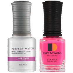 Perfect Match Gel & Lacquer Duo Set- Hot Fever