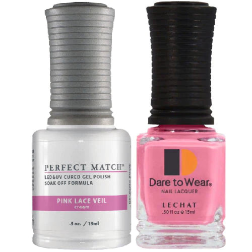 Perfect Match Gel & Lacquer Duo Set- Pink Lace Veil