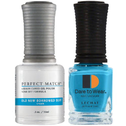 Perfect Match Gel & Lacquer Duo Set- Old, New, Borrowed, Blue