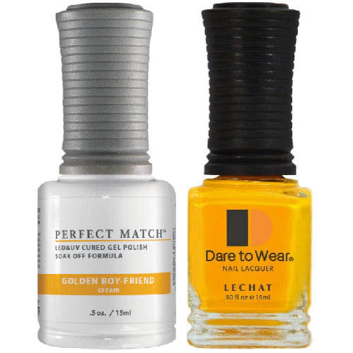 Perfect Match Gel & Lacquer Duo Set- Golden Boy-Friend