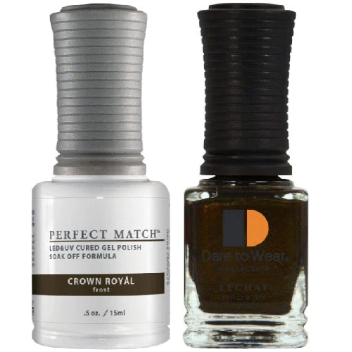 Perfect Match Gel & Lacquer Duo Set- Crown Royãl