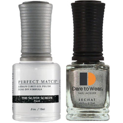 Perfect Match Gel & Lacquer Duo Set- The Silver Screen