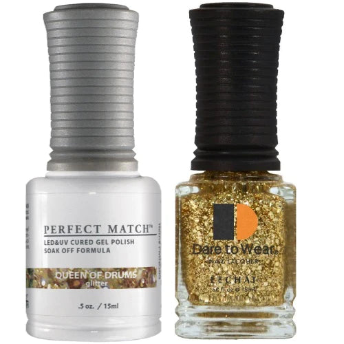 Perfect Match Gel & Lacquer Duo Set- Queen of Drums
