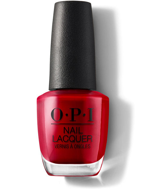 OPI LACQUER- RED HOT RIO