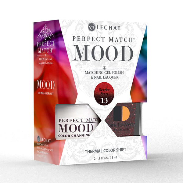 Perfect Match Gel & Lacquer Duo Mood- Scarlet Stars