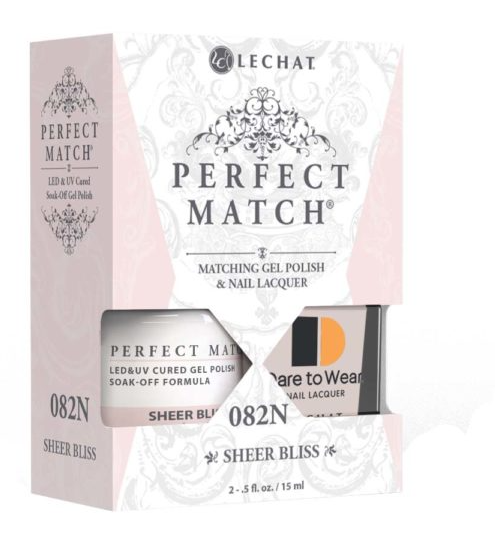 Perfect Match Gel & Lacquer Duo Set- Sheer Bliss