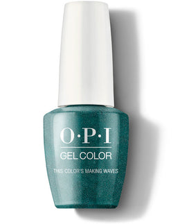 OPI Gelcolor- THIS COLOR’S MAKING WAVES